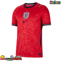 Camisa de Futebol Inglaterra Equipamento Secundário Mundo 2026 Manga Curta